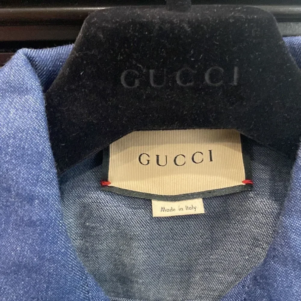 Brand new Gucci denim jacket - Picture 3 of 13